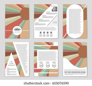 Abstract vector layout background set. For art template design, list, front page, mockup brochure theme style, banner, idea, cover, booklet, print, flyer, book, blank, card, ad, sign, sheet,, a4