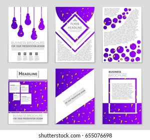 Abstract vector layout background set. For art template design, list, front page, mockup brochure theme style, banner, idea, cover, booklet, print, flyer, book, blank, card, ad, sign, sheet,, a4