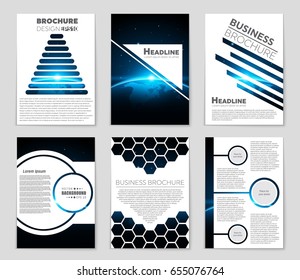 Abstract vector layout background set. For art template design, list, front page, mockup brochure theme style, banner, idea, cover, booklet, print, flyer, book, blank, card, ad, sign, sheet,, a4