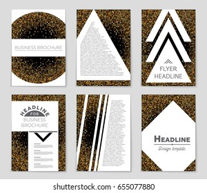 Abstract vector layout background set. For art template design, list, front page, mockup brochure theme style, banner, idea, cover, booklet, print, flyer, book, blank, card, ad, sign, sheet,, a4
