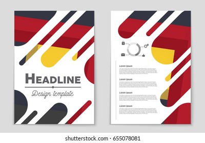 Abstract vector layout background set. For art template design, list, front page, mockup brochure theme style, banner, idea, cover, booklet, print, flyer, book, blank, card, ad, sign, sheet,, a4