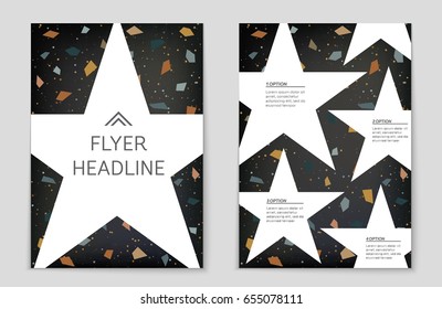 Abstract vector layout background set. For art template design, list, front page, mockup brochure theme style, banner, idea, cover, booklet, print, flyer, book, blank, card, ad, sign, sheet,, a4