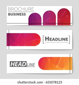 Abstract vector layout background set. For art template design, list, page, mockup brochure theme style, banner, idea, cover, booklet, print, flyer, book, blank, card, ad, sign, sheet,, a4.