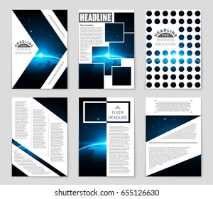 Abstract vector layout background set. For art template design, list, front page, mockup brochure theme style, banner, idea, cover, booklet, print, flyer, book, blank, card, ad, sign, sheet,, a4