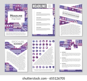 Abstract vector layout background set. For art template design, list, front page, mockup brochure theme style, banner, idea, cover, booklet, print, flyer, book, blank, card, ad, sign, sheet,, a4
