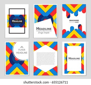 Abstract vector layout background set. For art template design, list, front page, mockup brochure theme style, banner, idea, cover, booklet, print, flyer, book, blank, card, ad, sign, sheet,, a4