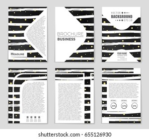 Abstract vector layout background set. For art template design, list, front page, mockup brochure theme style, banner, idea, cover, booklet, print, flyer, book, blank, card, ad, sign, sheet,, a4