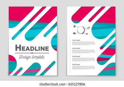 Abstract vector layout background set. For art template design, list, front page, mockup brochure theme style, banner, idea, cover, booklet, print, flyer, book, blank, card, ad, sign, sheet,, a4