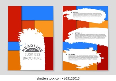 Abstract vector layout background set. For art template design, list, front page, mockup brochure theme style, banner, idea, cover, booklet, print, flyer, book, blank, card, ad, sign, sheet,, a4