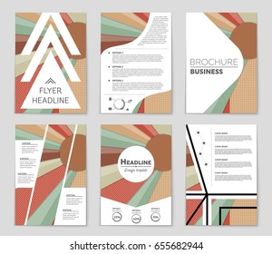 Abstract vector layout background set. For art template design, list, front page, mockup brochure theme style, banner, idea, cover, booklet, print, flyer, book, blank, card, ad, sign, sheet,, a4