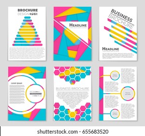 Abstract vector layout background set. For art template design, list, front page, mockup brochure theme style, banner, idea, cover, booklet, print, flyer, book, blank, card, ad, sign, sheet,, a4
