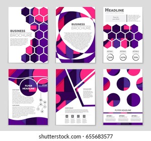 Abstract vector layout background set. For art template design, list, front page, mockup brochure theme style, banner, idea, cover, booklet, print, flyer, book, blank, card, ad, sign, sheet,, a4