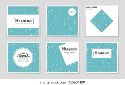 Abstract vector layout background set. For art template design, list, front page, mockup brochure theme style, banner, idea, cover, booklet, print, flyer, book, blank, card, ad, sign, sheet,, a4