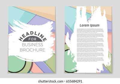 Abstract vector layout background set. For art template design, list, front page, mockup brochure theme style, banner, idea, cover, booklet, print, flyer, book, blank, card, ad, sign, sheet,, a4