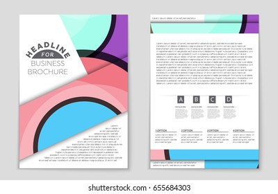 Abstract vector layout background set. For art template design, list, front page, mockup brochure theme style, banner, idea, cover, booklet, print, flyer, book, blank, card, ad, sign, sheet,, a4