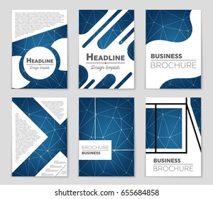 Abstract vector layout background set. For art template design, list, front page, mockup brochure theme style, banner, idea, cover, booklet, print, flyer, book, blank, card, ad, sign, sheet,, a4