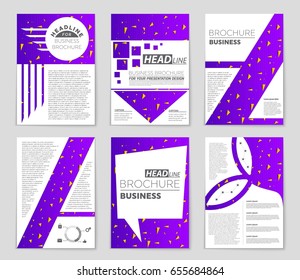 Abstract vector layout background set. For art template design, list, front page, mockup brochure theme style, banner, idea, cover, booklet, print, flyer, book, blank, card, ad, sign, sheet,, a4