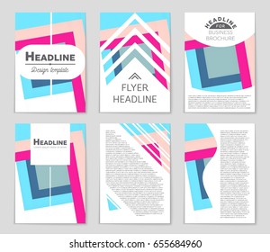 Abstract vector layout background set. For art template design, list, front page, mockup brochure theme style, banner, idea, cover, booklet, print, flyer, book, blank, card, ad, sign, sheet,, a4