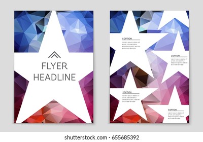 Abstract vector layout background set. For art template design, list, page, mockup brochure theme style, banner, idea, cover, booklet, print, flyer, book, blank, card, ad, sign, sheet,, a4.