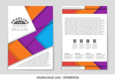 Abstract vector layout background set. For art template design, list, front page, mockup brochure theme style, banner, idea, cover, booklet, print, flyer, book, blank, card, ad, sign, sheet,, a4