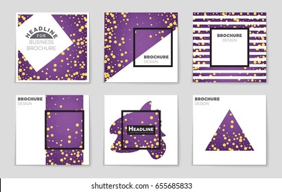 Abstract vector layout background set. For art template design, list, front page, mockup brochure theme style, banner, idea, cover, booklet, print, flyer, book, blank, card, ad, sign, sheet,, a4