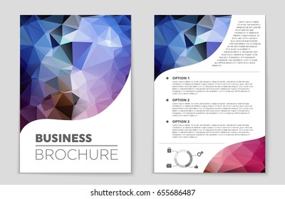 Abstract vector layout background set. For art template design, list, page, mockup brochure theme style, banner, idea, cover, booklet, print, flyer, book, blank, card, ad, sign, sheet,, a4.