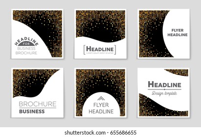 Abstract vector layout background set. For art template design, list, front page, mockup brochure theme style, banner, idea, cover, booklet, print, flyer, book, blank, card, ad, sign, sheet,, a4