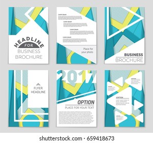 Abstract vector layout background set. For art template design, list, front page, mockup brochure theme style, banner, idea, cover, booklet, print, flyer, book, blank, card, ad, sign, sheet,, a4