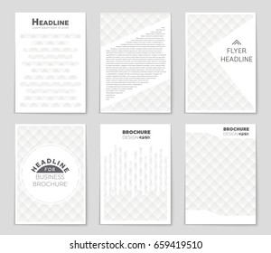 Abstract vector layout background set. For art template design, list, front page, mockup brochure theme style, banner, idea, cover, booklet, print, flyer, book, blank, card, ad, sign, sheet,, a4