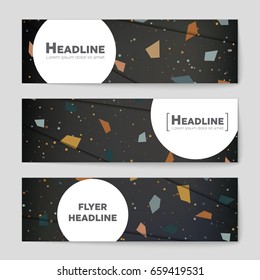 Abstract vector layout background set. For art template design, list, front page, mockup brochure theme style, banner, idea, cover, booklet, print, flyer, book, blank, card, ad, sign, sheet,, a4
