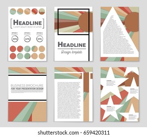 Abstract vector layout background set. For art template design, list, front page, mockup brochure theme style, banner, idea, cover, booklet, print, flyer, book, blank, card, ad, sign, sheet,, a4