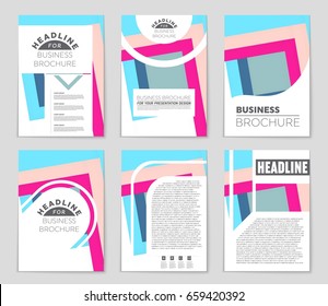 Abstract vector layout background set. For art template design, list, front page, mockup brochure theme style, banner, idea, cover, booklet, print, flyer, book, blank, card, ad, sign, sheet,, a4