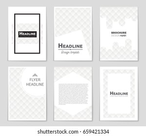 Abstract vector layout background set. For art template design, list, front page, mockup brochure theme style, banner, idea, cover, booklet, print, flyer, book, blank, card, ad, sign, sheet,, a4