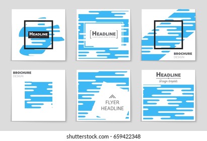 Abstract vector layout background set. For art template design, list, front page, mockup brochure theme style, banner, idea, cover, booklet, print, flyer, book, blank, card, ad, sign, sheet,, a4