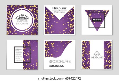 Abstract vector layout background set. For art template design, list, front page, mockup brochure theme style, banner, idea, cover, booklet, print, flyer, book, blank, card, ad, sign, sheet,, a4