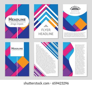Abstract vector layout background set. For art template design, list, front page, mockup brochure theme style, banner, idea, cover, booklet, print, flyer, book, blank, card, ad, sign, sheet,, a4