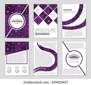 Abstract vector layout background set. For art template design, list, front page, mockup brochure theme style, banner, idea, cover, booklet, print, flyer, book, blank, card, ad, sign, sheet,, a4