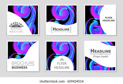 Abstract vector layout background set. For art template design, list, front page, mockup brochure theme style, banner, idea, cover, booklet, print, flyer, book, blank, card, ad, sign, sheet,, a4.