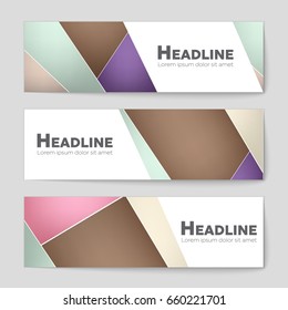 Abstract vector layout background set. For art template design, list, front page, mockup brochure theme style, banner, idea, cover, booklet, print, flyer, book, blank, card, ad, sign, sheet,, a4