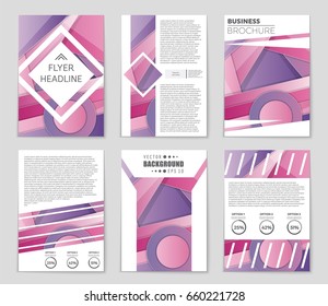 Abstract vector layout background set. For art template design, list, front page, mockup brochure theme style, banner, idea, cover, booklet, print, flyer, book, blank, card, ad, sign, sheet,, a4