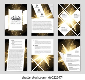 Abstract vector layout background set. For art template design, list, front page, mockup brochure theme style, banner, idea, cover, booklet, print, flyer, book, blank, card, ad, sign, sheet,, a4