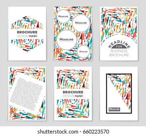 Abstract vector layout background set. For art template design, list, front page, mockup brochure theme style, banner, idea, cover, booklet, print, flyer, book, blank, card, ad, sign, sheet,, a4