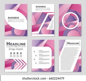 Abstract vector layout background set. For art template design, list, front page, mockup brochure theme style, banner, idea, cover, booklet, print, flyer, book, blank, card, ad, sign, sheet,, a4