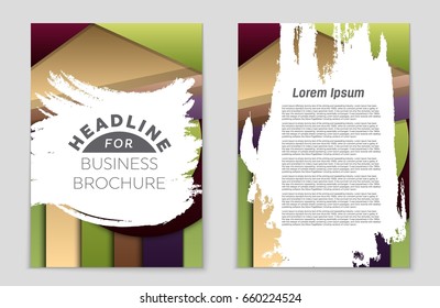 Abstract vector layout background set. For art template design, list, front page, mockup brochure theme style, banner, idea, cover, booklet, print, flyer, book, blank, card, ad, sign, sheet,, a4