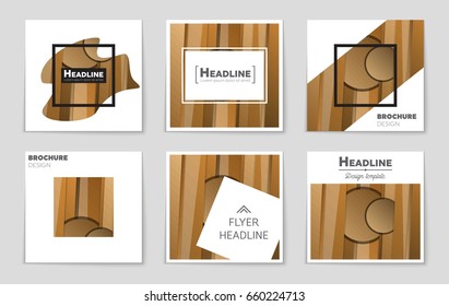 Abstract vector layout background set. For art template design, list, front page, mockup brochure theme style, banner, idea, cover, booklet, print, flyer, book, blank, card, ad, sign, sheet,, a4