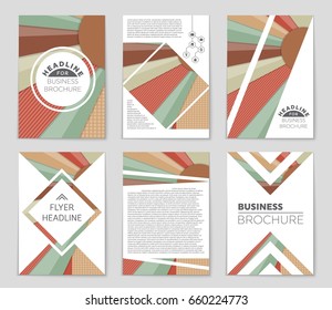 Abstract vector layout background set. For art template design, list, front page, mockup brochure theme style, banner, idea, cover, booklet, print, flyer, book, blank, card, ad, sign, sheet,, a4