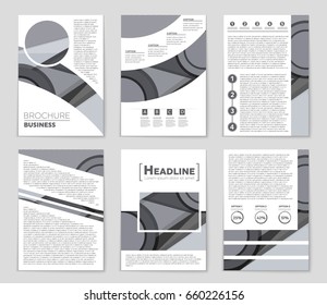 Abstract vector layout background set. For art template design, list, front page, mockup brochure theme style, banner, idea, cover, booklet, print, flyer, book, blank, card, ad, sign, sheet,, a4