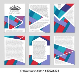 Abstract vector layout background set. For art template design, list, front page, mockup brochure theme style, banner, idea, cover, booklet, print, flyer, book, blank, card, ad, sign, sheet,, a4