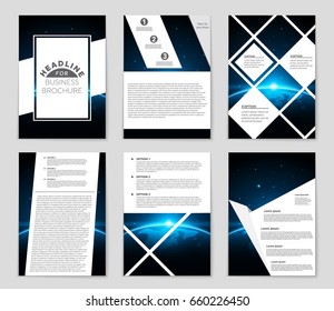 Abstract vector layout background set. For art template design, list, front page, mockup brochure theme style, banner, idea, cover, booklet, print, flyer, book, blank, card, ad, sign, sheet,, a4