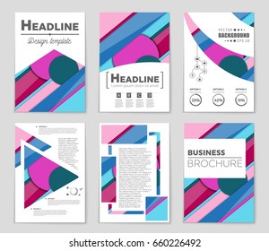 Abstract vector layout background set. For art template design, list, front page, mockup brochure theme style, banner, idea, cover, booklet, print, flyer, book, blank, card, ad, sign, sheet,, a4